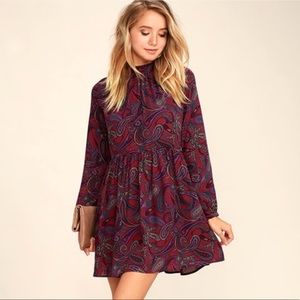Jack By BB Dakota Triston Paisley Dress